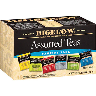 Bigelow Assorted Herbal Teas Variety Pack