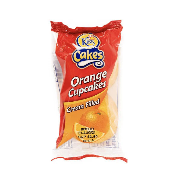Kiss Orange Cupcakes