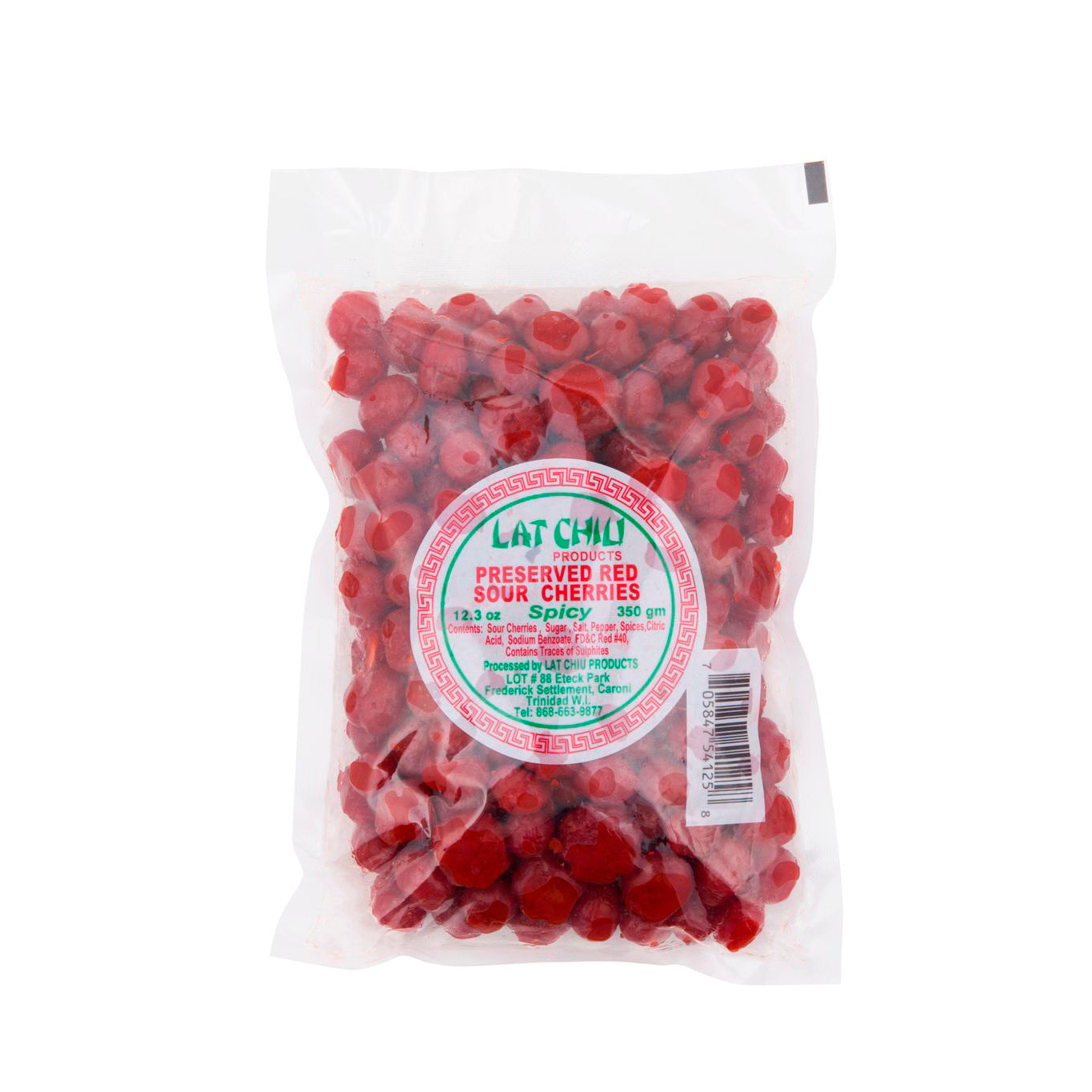 Lat Chiu Preserved Red Sour Cherries