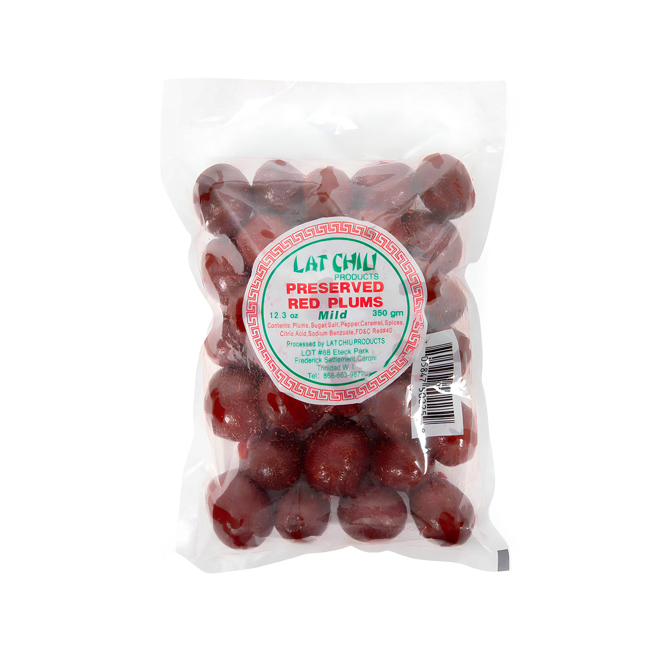 Lat Chiu Products - Preserved Red Plums