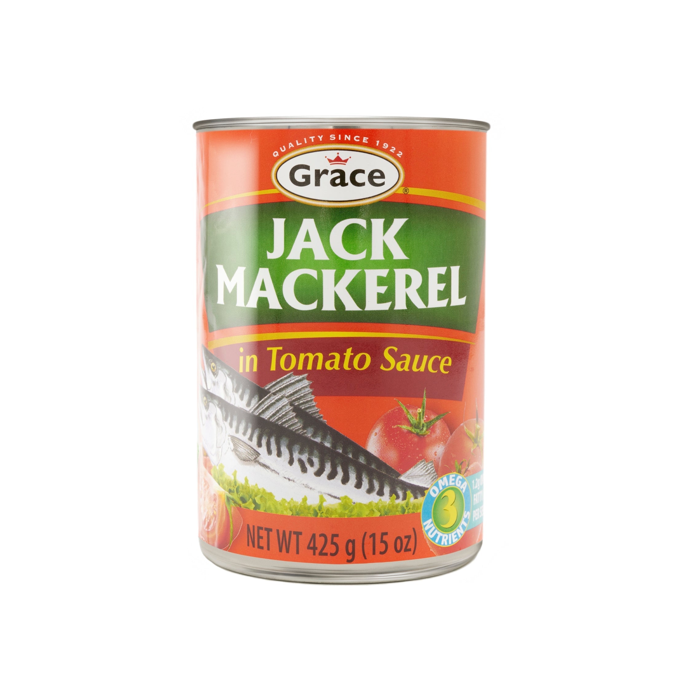 Grace Jack Mackerel in Tomato Sauce 15oz