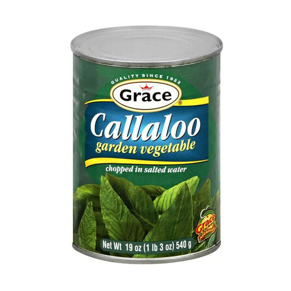 Grace Callaloo Chopped Leaf and Stem